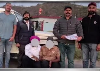 जिला सिरमौर पुलिस की गिरफत में अन्तर्राजीय चिट्टा गिरोह, भारी मात्रा में हेरोईन बरामद