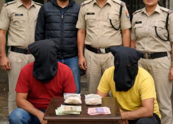 सिरमौर पुलिस को  को मिली बड़ी सफलता 294 ग्राम ( चिट्ठा )स्मैक सहित दो आरोपी की गिरफ्तार