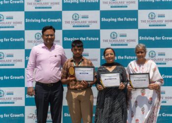 द स्कॉलर्स होम स्कूल के आयुष्मान दास INSPIRE-MANAK प्रदर्शनी में राज्य स्तरीय प्रदर्शन के लिए चयनित