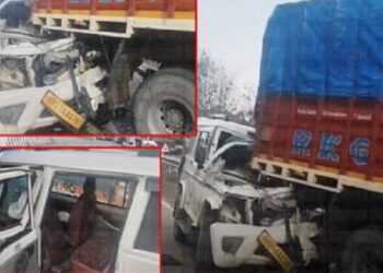 Solan Accident: खड़े ट्रक से टकराई बोलेरो, एक की मौत, दो घायल