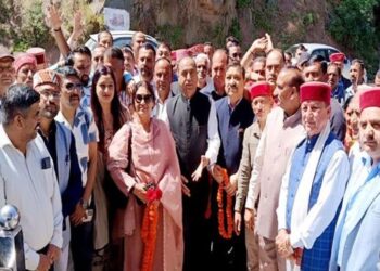 सिरमौर: महिला आरक्षण पर कांग्रेस का दोहरा चेहरा उजागर : जयराम ठाकुर