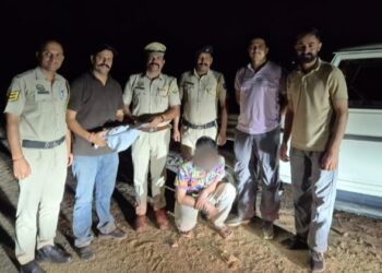 जिला सिरमौर पुलिस को नशा तस्कर के खिलाफ लगी बड़ी सफलता हाथ, 35.70 ग्राम चिट्टा/हेरोईन के साथ हरियाणा का तस्कर काबू।