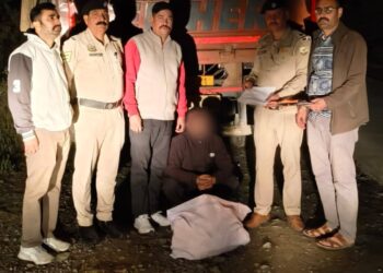 जिला सिरमौर डिटेक्शन सेल नाहन की बड़ी कार्रवाई, उज्जल माजरी बैरियर के पास दो व्यक्तियों से 20.14 ग्राम हेरोइन/चिट्टा बरामद
