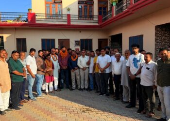पातलियों वार्ड से जिला परिषद चुनाव हेतु चरणजीत सिंह चौधरी भाजपा प्रत्याशी घोषित