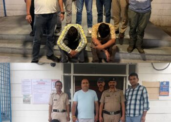 पांवटा साहिब : घर और कार में आग लगाने का  साजिशकर्ता पड़ोसी और यमुनानगर के 2  बदमाश गिरफ्तार , वारदात CCTV में हुई थी कैद
