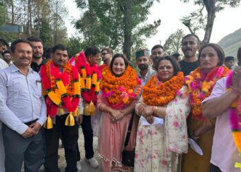राजगढ़ नगर पंचायत पर कांग्रेस का कब्जा 7 वार्डों में से पांच जीते
