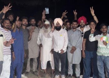पांवटा साहिब : जिला परिषद  प्रत्याशी परविंदर सिंह बिट्टू को  मिला जनसमर्थन, चुनाव चिन्ह “जीप” पर मुहर लगाने की अपील