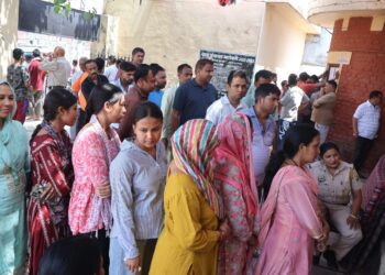 सिरमौर में द्वितीय चरण में 85.16 प्रतिशत मतदान दर्ज – जिला निर्वाचन अधिकारी
