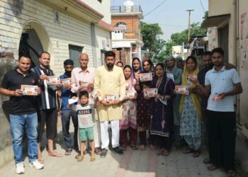 जिला परिषद चुनाव: प्रचार के अंतिम दौर में प्रत्याशी रोहित चौधरी ने झोंकी ताकत
