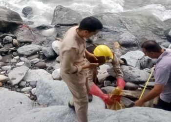 ब्यास नदी किनारे इंसान का कटा पैर मिलने से मचा हड़कंप, लापता लोगों का रिकॉर्ड खंगालने में जुटी पुलिस