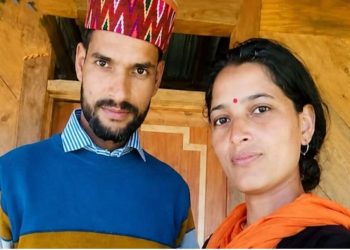 हिमाचल के भरमौर में पति को बचाते हुए खाई में गिरी पत्नी, दोनों की मौत