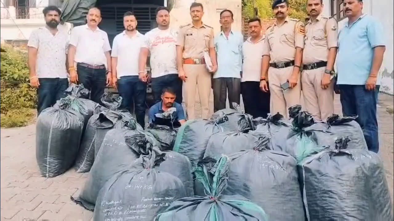 बद्दी पुलिस की बड़ी कार्रवाई, 400 किलो अफीम डोडे के साथ तस्कर गिरफ्तार