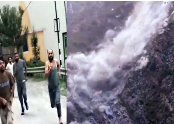 चम्बा में कुदरत का कहर: पहाड़ी से अचानक होने लगी पत्थरों की बारिश, 25 कर्मचारियों ने भागकर बचाई जान