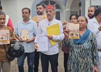 नाहन में गूंजी गाय को राष्ट्रमाता घोषित करने और कड़े कानून की मांग
