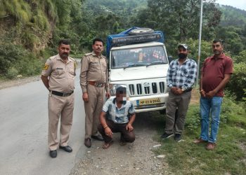 पुलिस थाना राजगढ़ के अंतर्गत 100 पेटियां देसी शराब बरामद मामला दर्ज