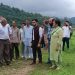 बाता नदी के तटीयकरण से प्रभावित क्षेत्रों का एसडीएम पांवटा ने किया निरीक्षण