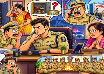 जब बड़े साहब की अलमारी से सोने के जेवरात चोरी या खुद किए गायब , FIR की नहीं हुई जांच पूरी