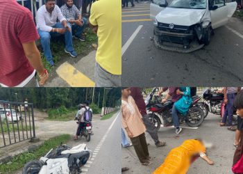 पांवटा साहिब : अस्पताल से ड्यूटी कर लौट रही थी नर्स , दुखद हादसे में हुई महिला की मौत