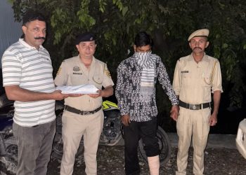 पुलिस थाना पाँवटा साहिब के अंतर्गत 01 आरोपी के कब्जे से 6.21 ग्राम चिट्टा (स्मैक) बरामद मामला दर्ज