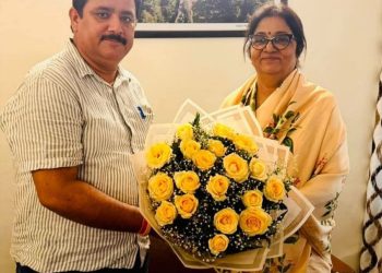 हिमाचल प्रदेश कांग्रेस प्रभारी रजनी पाटिल से मिले पौण्टा साहिब कांग्रेस के दिग्गज नेता मनीष तोमर