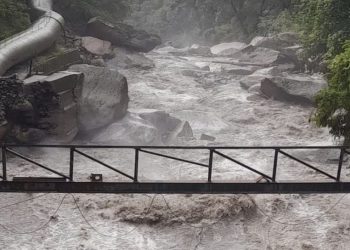 शिमला जिले में फ्लैश फ्लड आने से पावर प्रोजेक्ट को भारी नुकसान, बिजली उत्पादन हुआ ठप