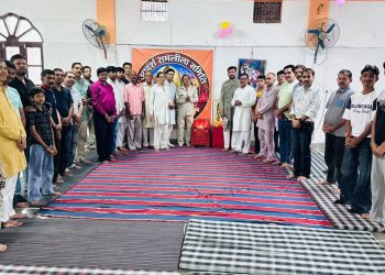 आदर्श रामलीला समिति, बद्रीनगर ने रामलीला आयोजन को लेकर की बैठक