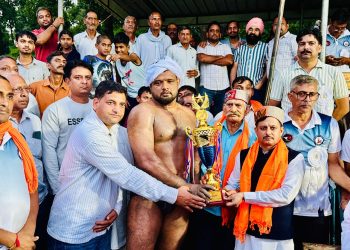 पांवटा साहिब : जाहरवीर बाबा डोरियोंवाला में गोगा नवमी पर्व पर गुग्गा जाहरवीर महाराज के नाम पर दंगल प्रतियोगिता संपन्न