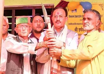 शिलाई विस क्षेत्र में स्वास्थ्य, शिक्षा सहित मूलभूत सुविधाओं का हो रहा विस्तार: हर्षवर्धन चौहान