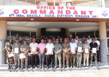 हिमाचल प्रदेश पुलिस ड्यूटी मीट शूटिंग प्रतियोगिता का आईआरबीएन धौलाकुआं में हुआ आयोजन 