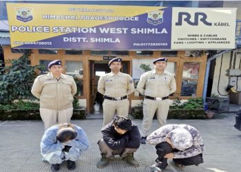 Shimla: पुलिस ने चैकिंग के लिए रोका वाहन…तलाशी में मिला चिट्टा, 26 साल की युवती समेत 3 गिरफ्तार