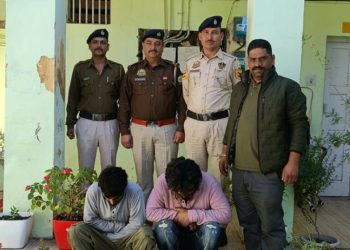 सोलन में 54 ग्राम चिट्टे के साथ पंजाब और हरियाणा के दो तस्कर गिरफ्तार