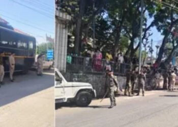 पुलिस छावनी में बदला नाहन शहर, 5 से ज्यादा लोग इक्ट‌्ठे होते ही एक्शन का ऑर्डर; पांच दिन बाद फिर बवाल की आशंका